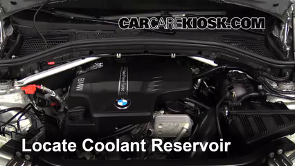 2013 BMW X3 xDrive28i 2.0L 4 Cyl. Turbo Refrigerante (anticongelante) Cambiar refrigerante